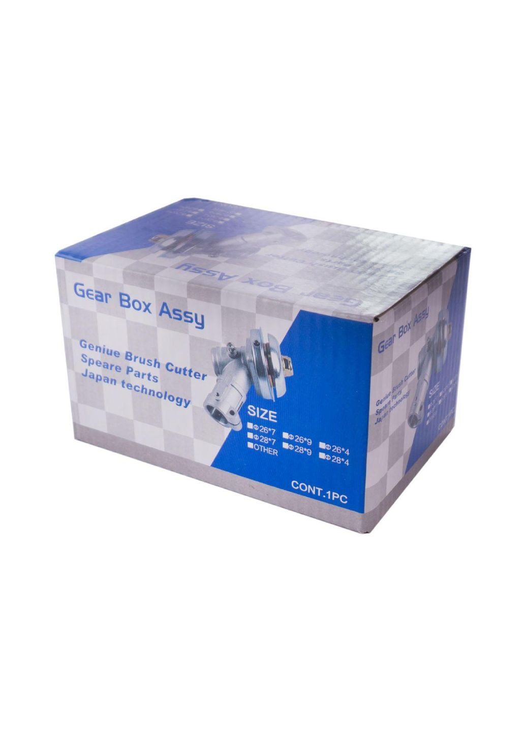 Редуктор нижній Асеса БК 7T Pro 28 мм для мотокоси міцний Рамболд (338435568)