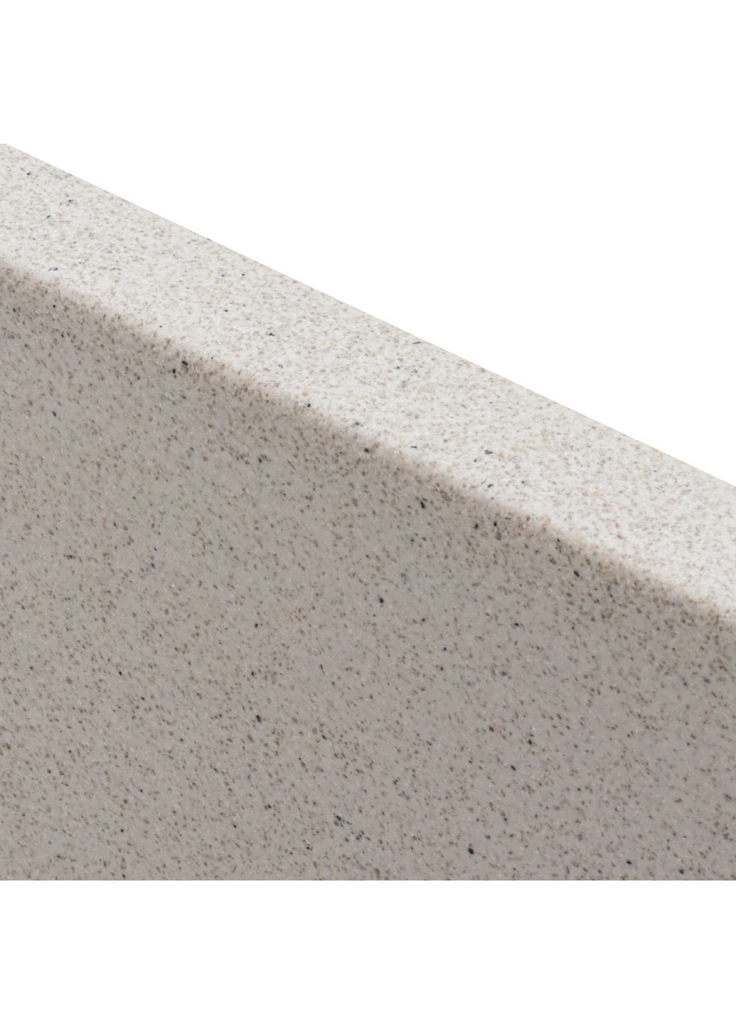 Гранитная мойка для кухни RUBA 4040 матовая Белая в точку Valeso (358059293)