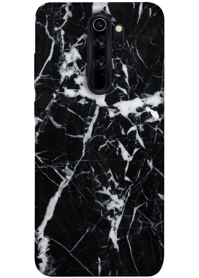 Чехол с принтом для Xiaomi Redmi Note 8 Pro / для Ксяоми, сяоми, ксиоми редми ноте 8 о Черный мрамор 4 No Brand (339061140)