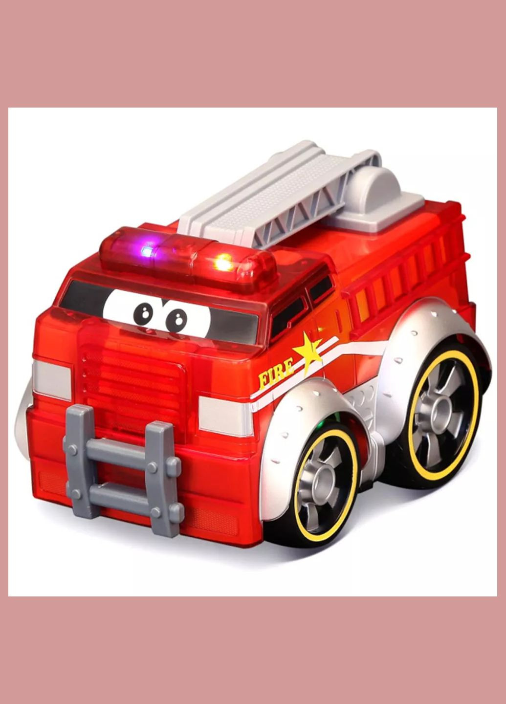 Машинка Push and glow Пожежники (16-89006) Bb Junior (330058603)
