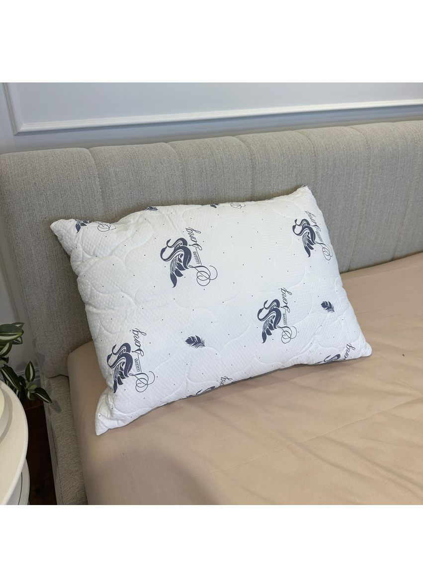 Подушка из лебединого пуха 21498 50х70 см белая Leri Max (365689169)