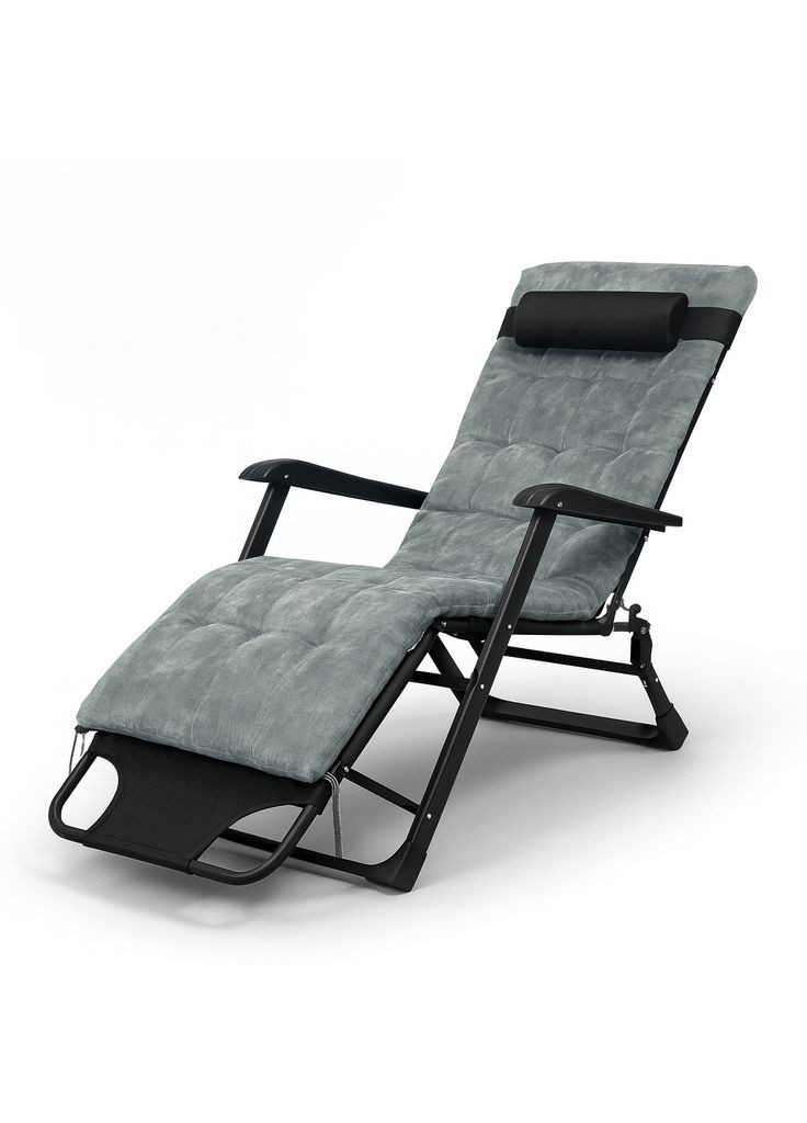 Раскладное кресло кровать с бархатным матрасом Grey (LB-FCB-G4-GRY) LEOBRO (370606394)