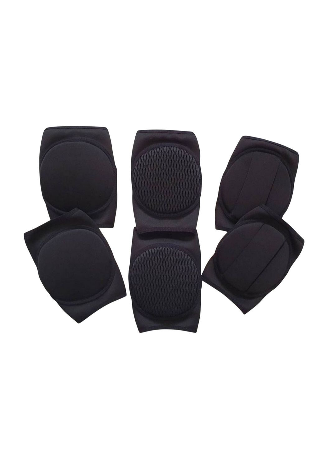 Наколенники для танцев со сменными вставками 8 ммЧерные PF (340424786)