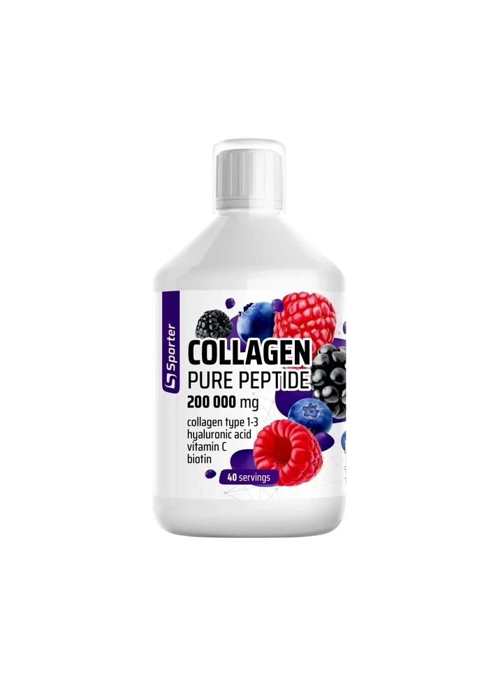 Препарат для суставов и связок Collagen Peptide, 500 мл - Ягоды Sporter (334707834)