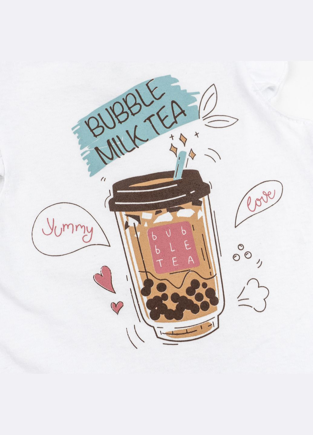 Білий демісезонний літній комплект для дівчинки ice tea білий dexter's