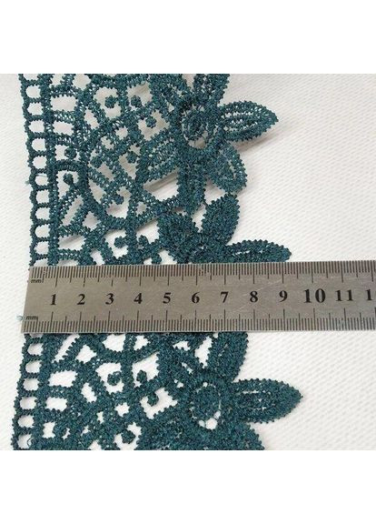 (1 м) Мереживо макраме 9 см (13 м) колір - зелений (M729-93-062) Plus-plus (354793851)