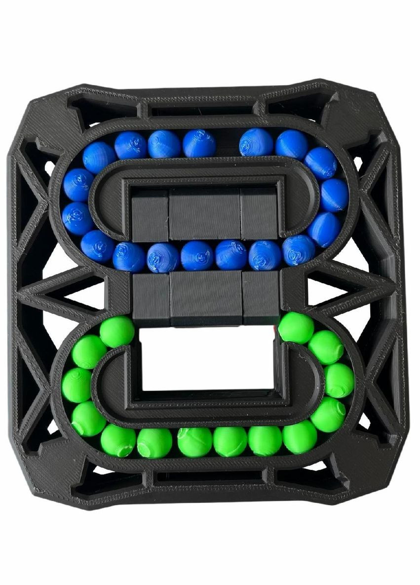 Багаторазова дорожня гра для дітей Зума з кульками, логічна головоломка 5+ в дорогу No Brand (364502693)