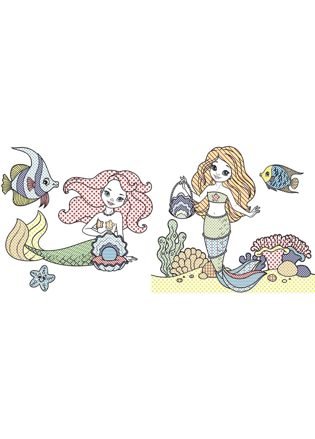 Водяні розмальовки. Русалоньки (9789669872241) Кристал Бук (316081946)