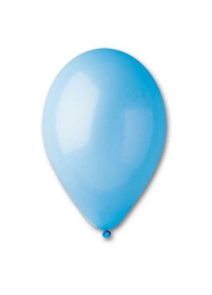 Воздушные шарики 1101-0241 микс цветов 10-12" цена за 1шт Голубой Вид 2 Gemar (366664652)