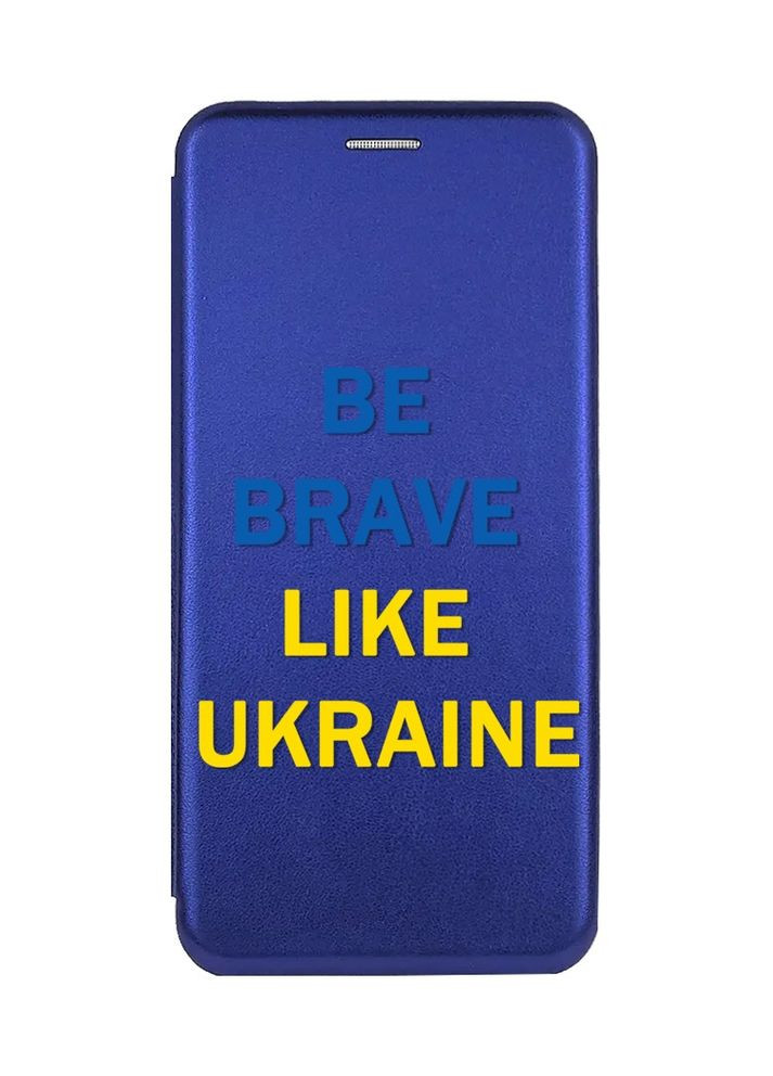 Чехол-книга с рисунком для Samsung Galaxy А10ѕ/A107 Синий:: Смелость (патриотический принт 5) G-Case (360707937)