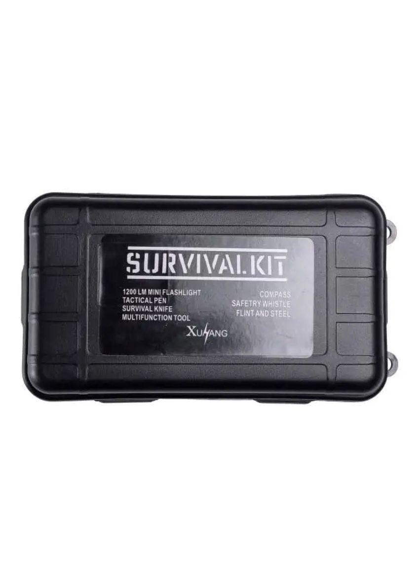 Туристический набор для выживания в пластиковом чехле 18х11х5 см походный набор инструментов для кемпинга HP-D-2 LUGI (370707696)