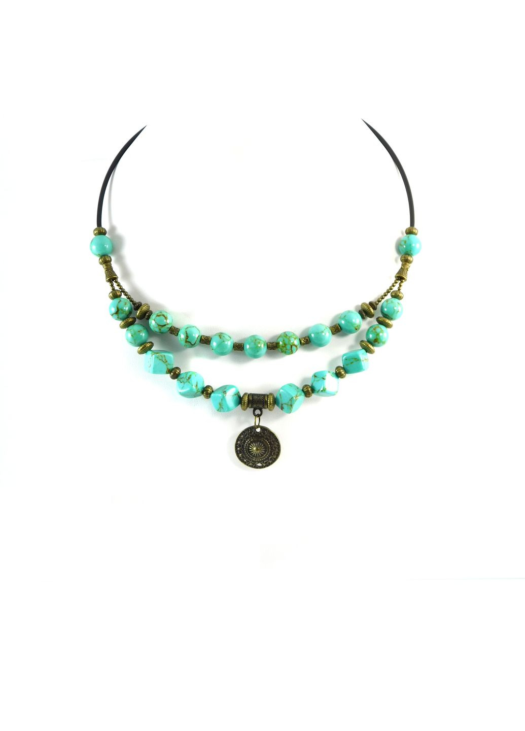 Намисто "Пріма донна" Бірюза Fursa fashion (322314885)