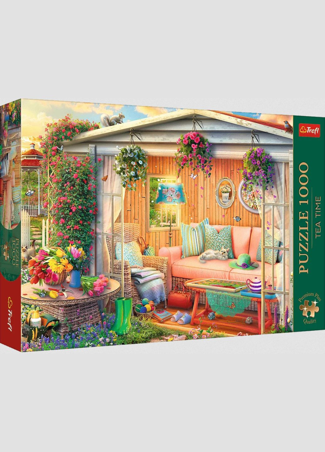 Пазл Моє улюблене місце 1000 елементів Час чаювання Trefl (317901185)