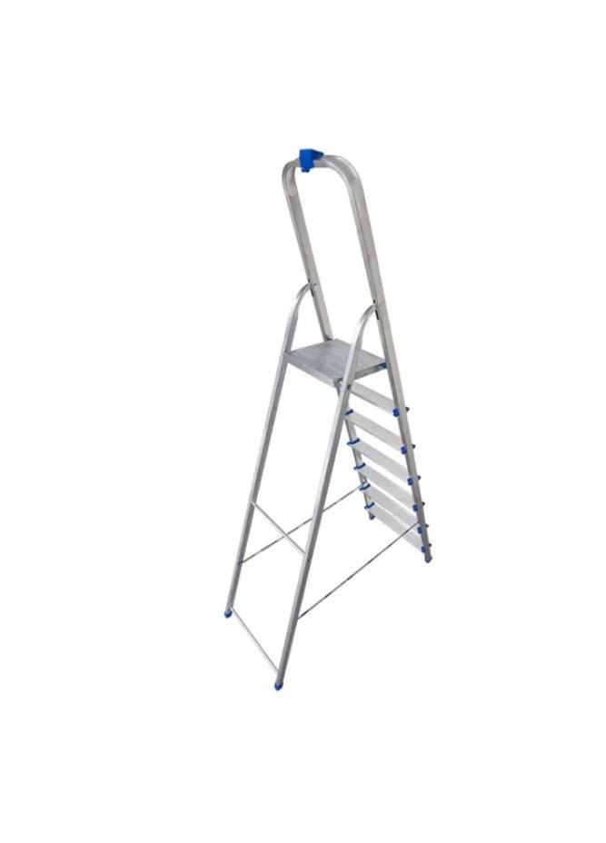 Алюминиевая лестница-стремянка Expert (7 ступенек) односторонняя расставная (24188) BLUETOOLS (303633443)