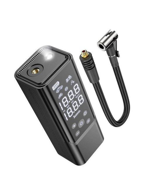 Беспроводной аккумуляторный компрессор ZP7 Maddy portable smart air pump 5000 мАч Hoco (282928297)