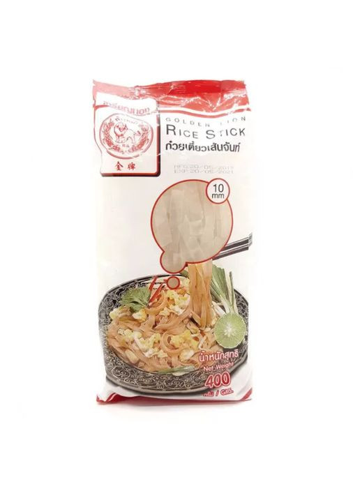 Лапша рисовая Rice Stick 10 мм 400 г No Brand (349812273)