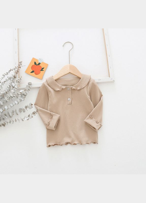 Бежевая демисезонная кофта детская однотонная dudu сream ( 100см ) (10185) Qoopixie