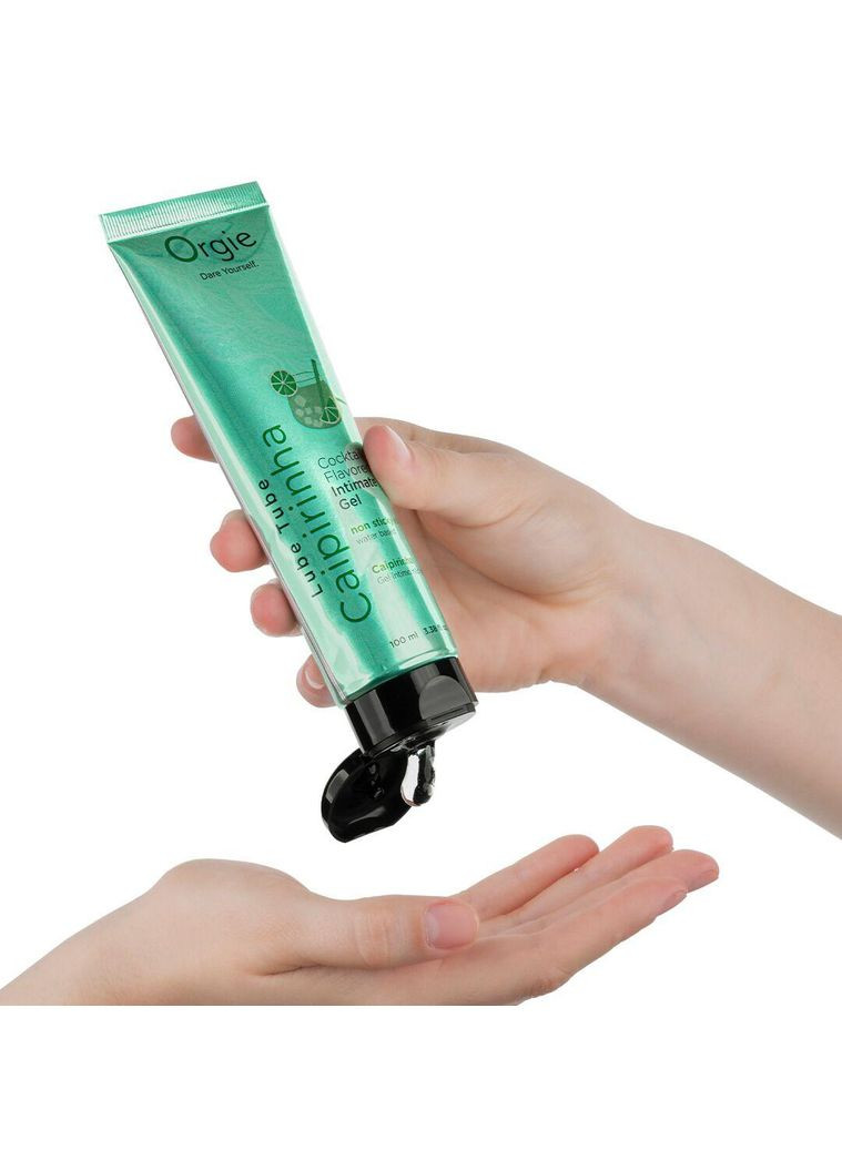 Лубрикант на водній основі Lube Tube Cocktail Caipirinha, 100 мл, смак цитрусового коктейлю Orgie (325478620)