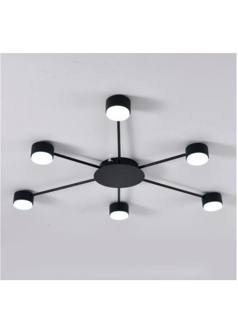 Світильник стельовий RAY SLIM 6xGX53 BLACK 220V IP20 Luminaria (329439949)