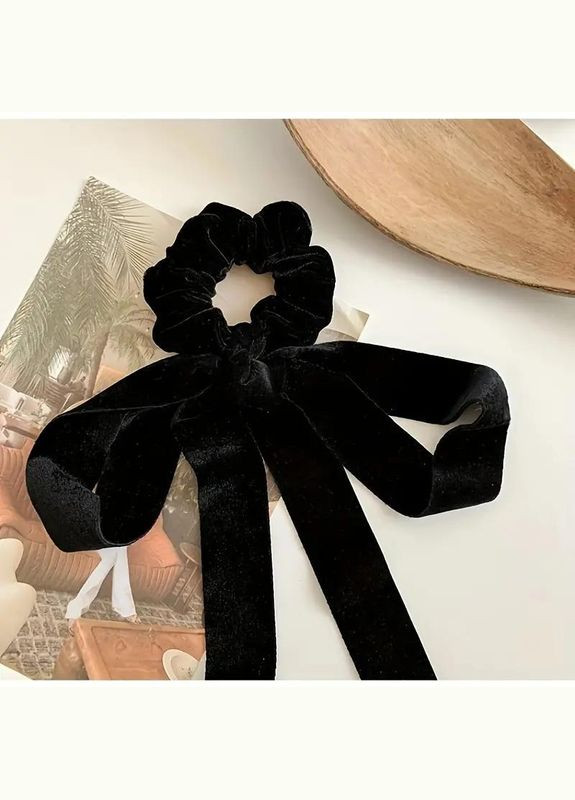 Резинка для волос бант бархатный Kimiko (322528753)