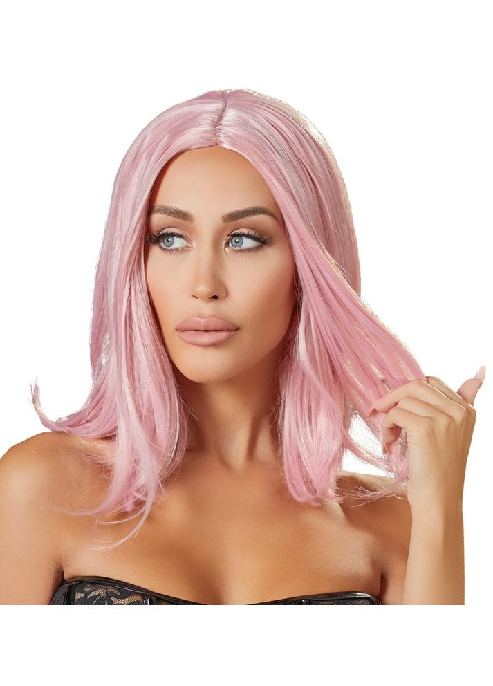 Парик розовый Wig, bob, pink Cottelli Collection (289868690)