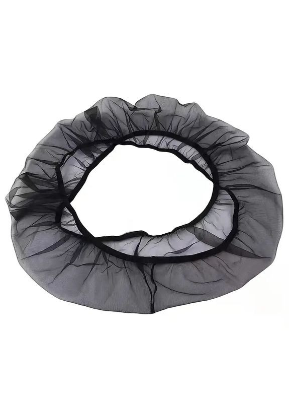 Сетка для клетки попугая, защита от мусора на клетку, размер на периметр до 150-200 см, черная No Brand (370290182)