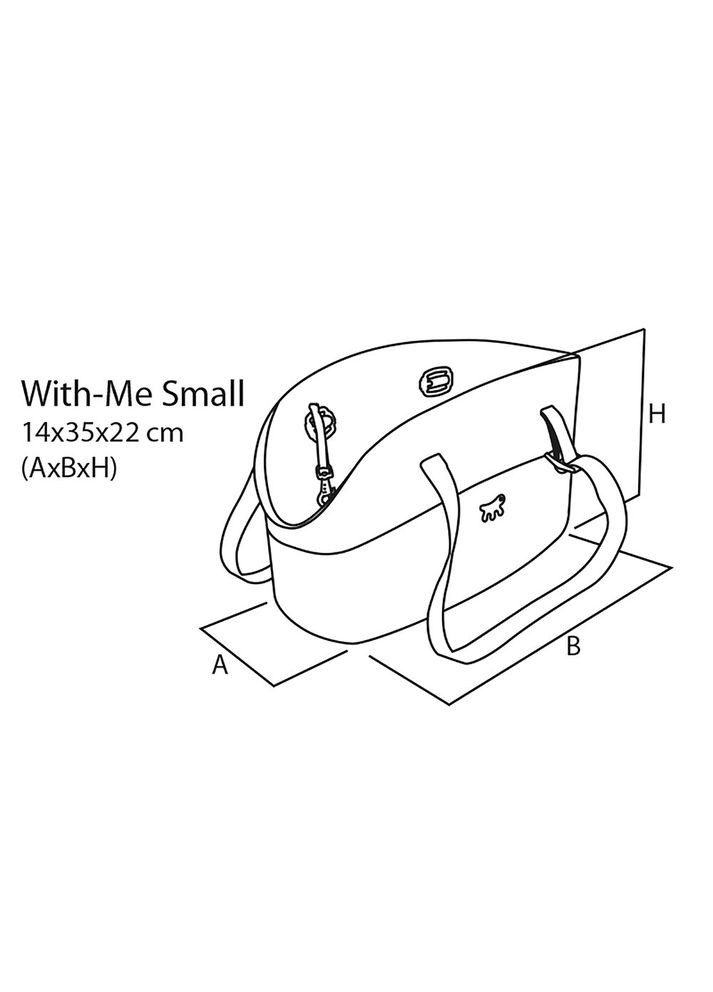 Сумка-переноска для собак With-Me Small (Ферпласт Вотч-Ми Смолл) Ferplast (297512046)