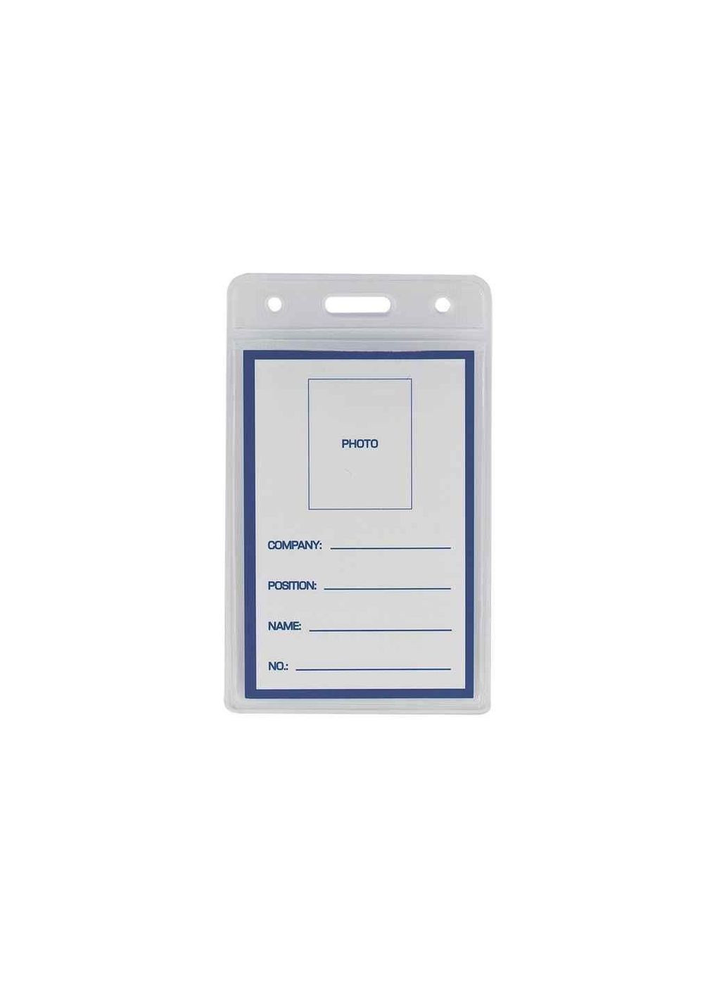 Бейджидентификатор вертикальный, пласт., 65х109мм BM.5403 ТМ Buromax (304760763)