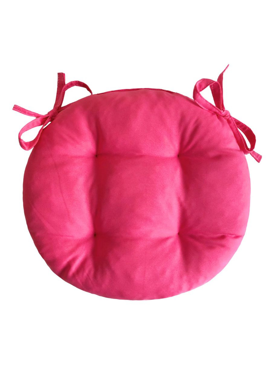 Подушка на стілець і крісло см рожевий No Brand (324828698)