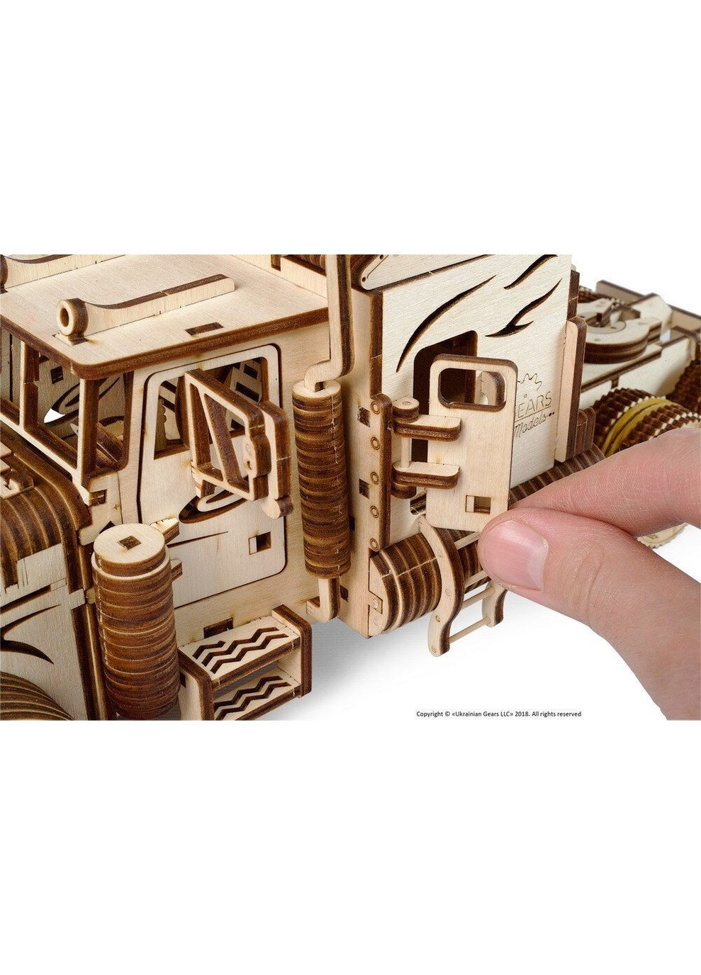 Механічний 3D пазл Тягач VM-03 (70056) UGEARS (364113956)