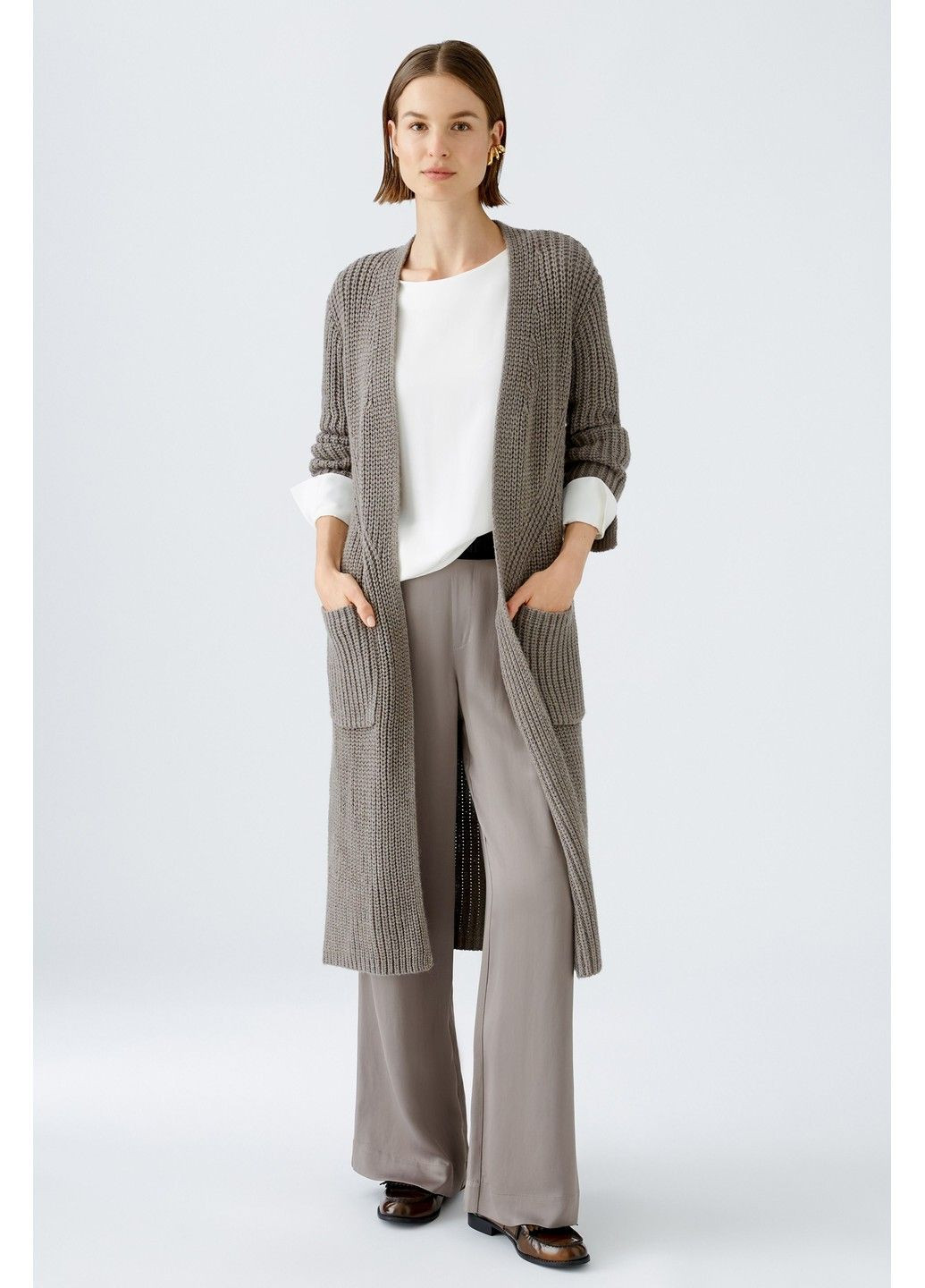 Кардиган женский длинный 88937-0800 Oui (328054961)