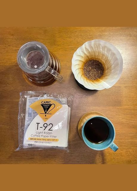 Фильтри Cafec Medium Dark Roast T-90 Cup4 100 шт. для кофе (R-MC4-100W-VS) No Brand (314454937)