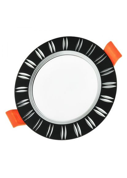 Светильник светодиодный DFR6B 6Вт черный круглый 5000К (00-00019672) BIOM (315138616)