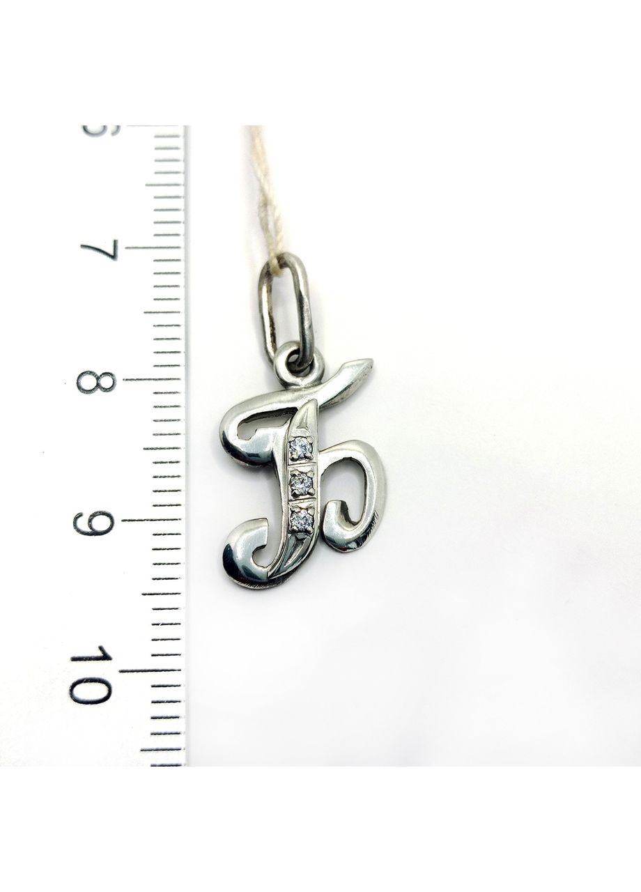 Буква Б серебро 925° 1,11г. () Львівський державний ювелірний завод 21803198 (327890494)