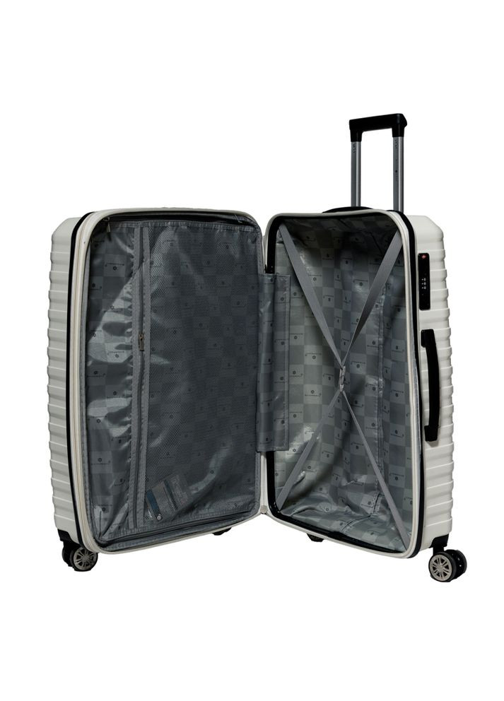 Чемодан маленький S под ручную кладь 43803 полипропилен Белый Snowball (298728843)