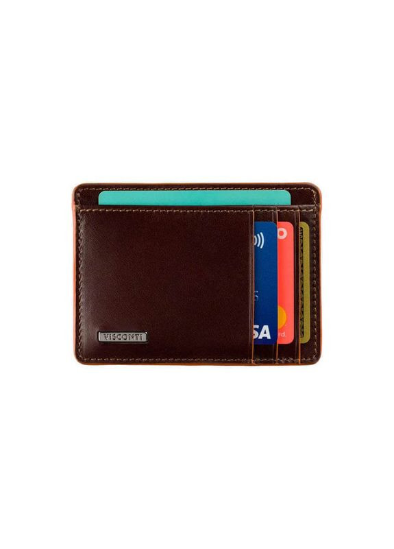 Кредитница-картхолдер ALP91 Monaco Brown (ALP91 BRN) Visconti (324265449)