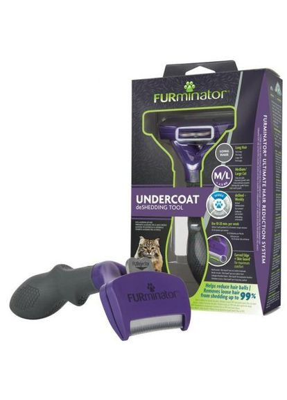 Фурминатор для кошек с длинной шерстью, размер L(*) Furminator (323481481)