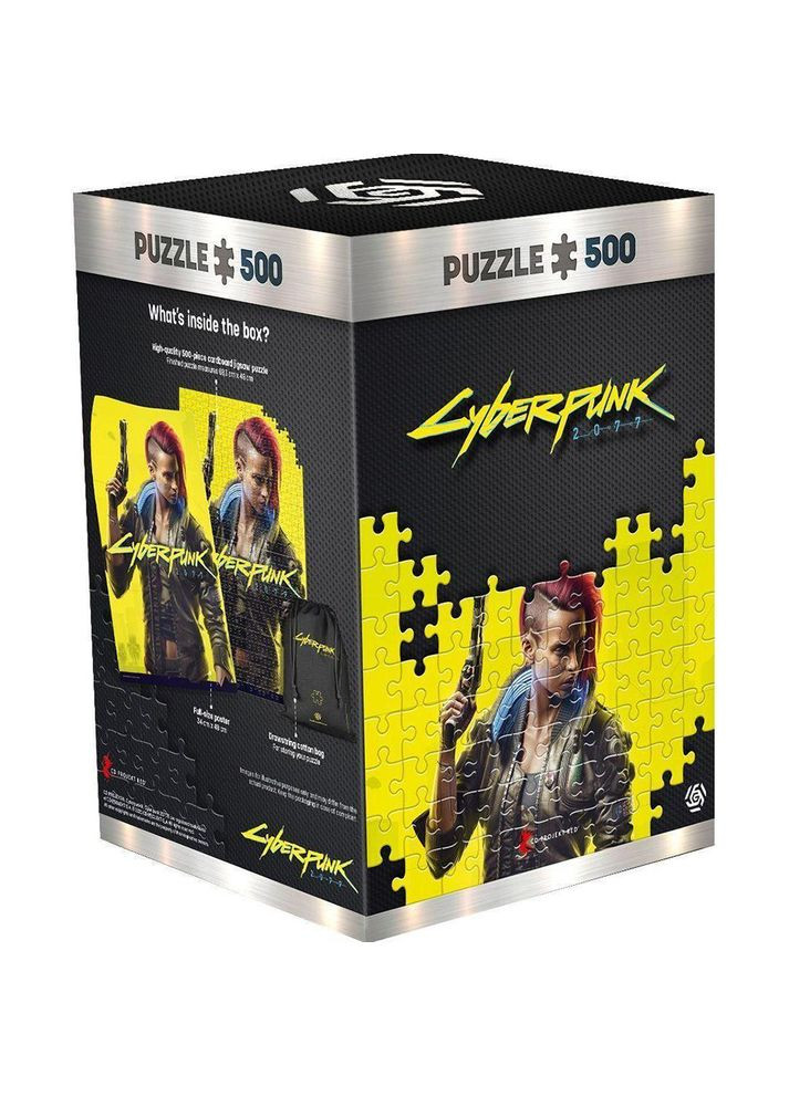 Пазли Cyberpunk 2077: Female V 500 ел. (5908305231455) GoodLoot (348058212)