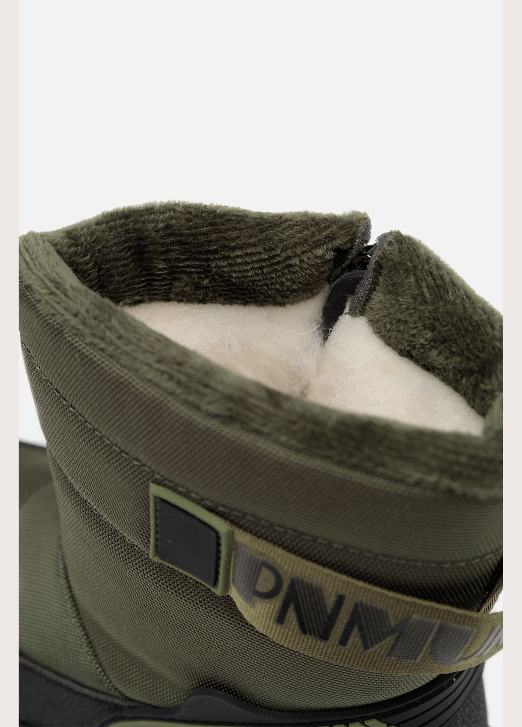 Хаки зимние дутики для мальчика цвет хаки cb-00256200 No Brand