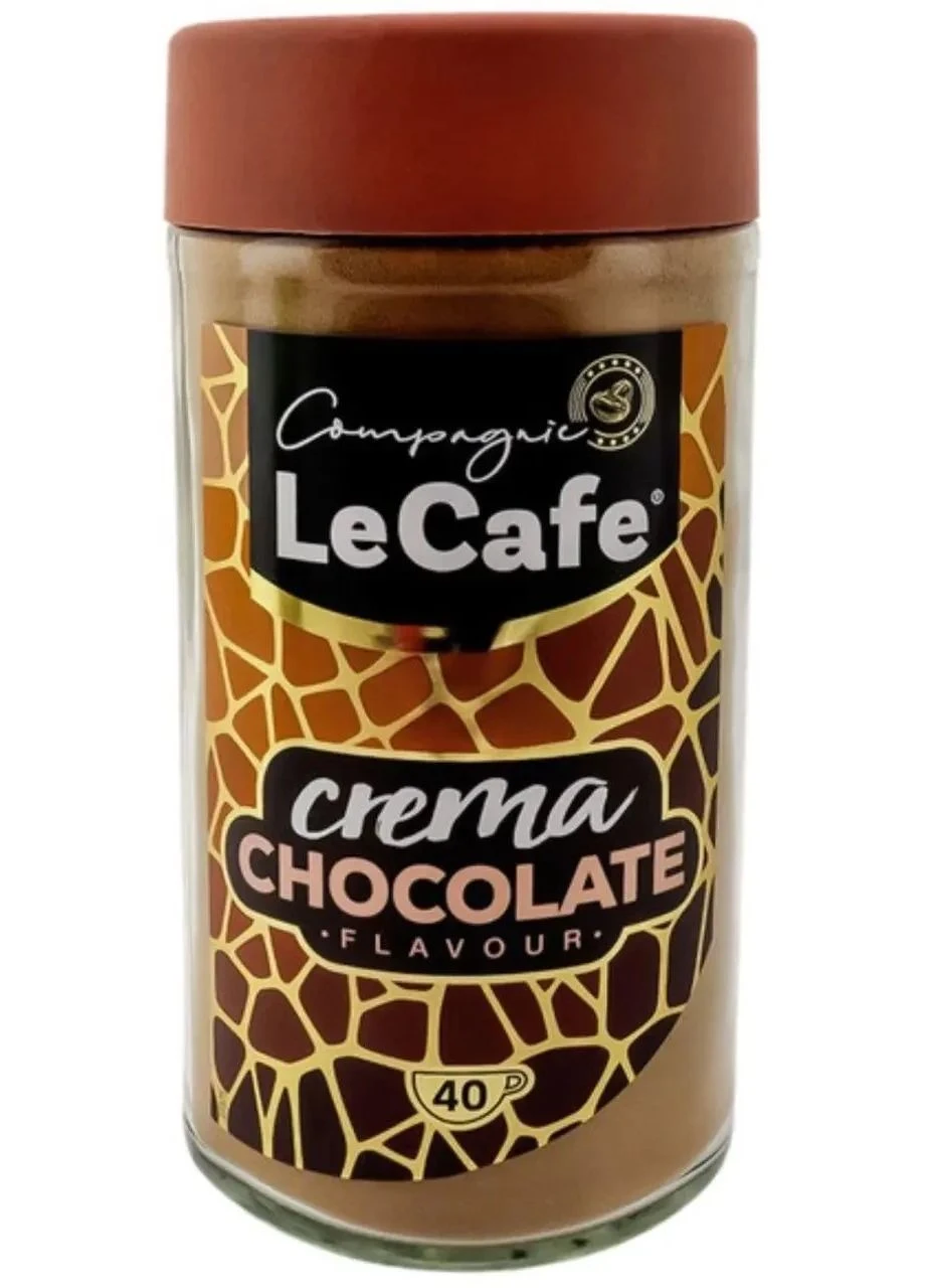 Кофе растворимый с шоколадным вкусом CREMA Chocolate 75 г Le Cafe (397880503)