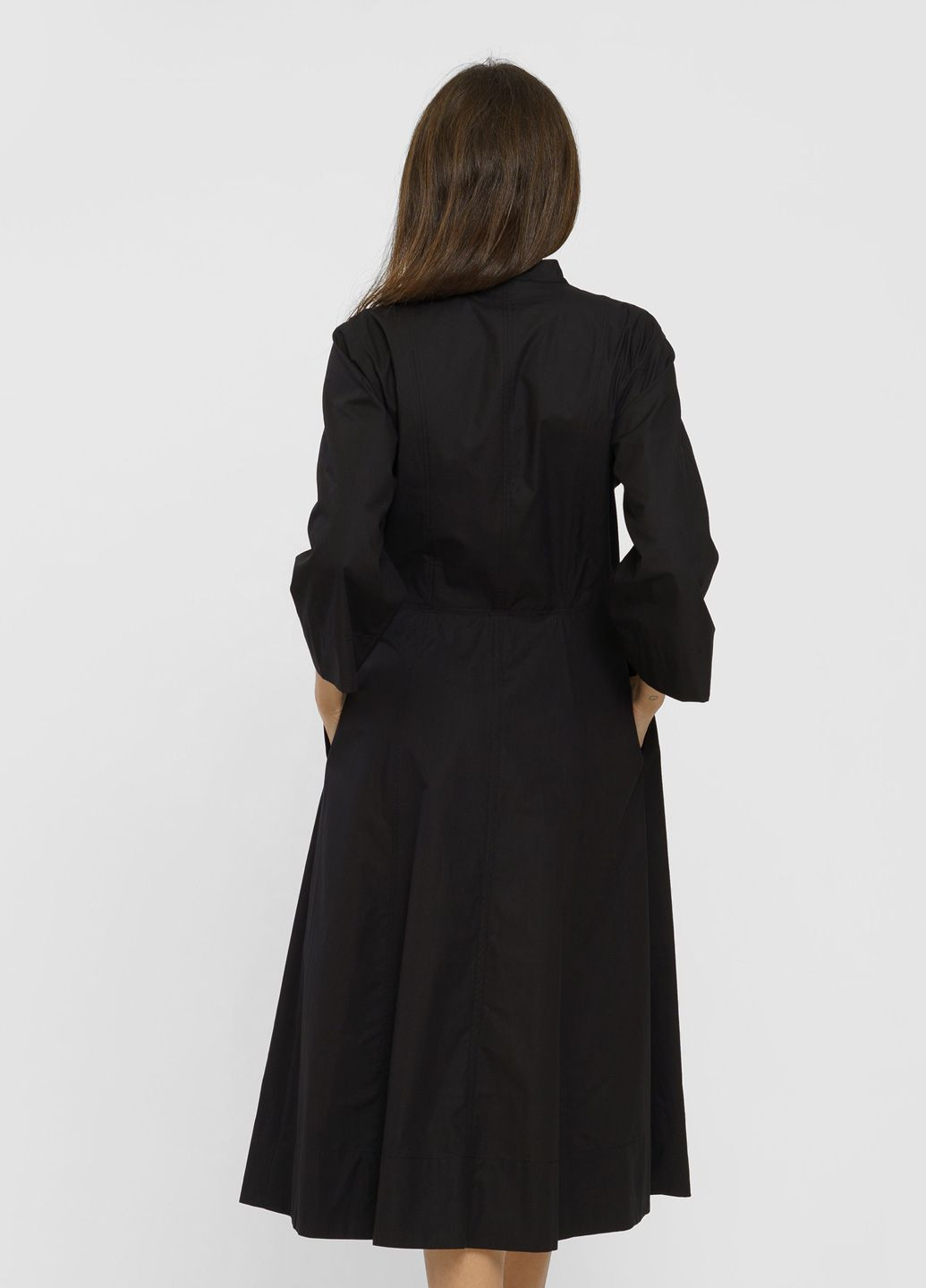 Черное кэжуал платье Seventy