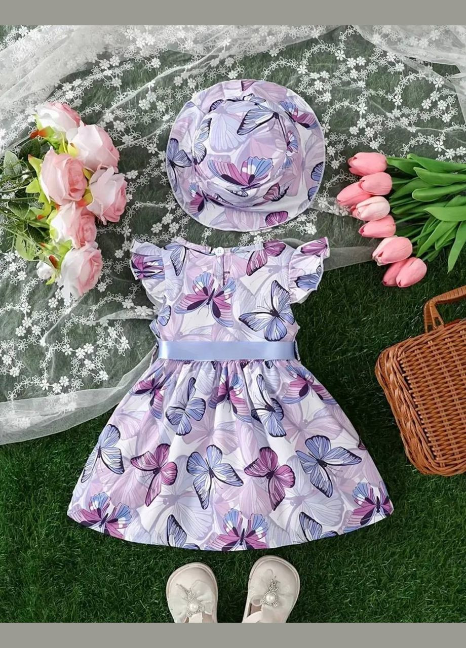 Бузкова сукня для дівчинки No Brand (333032127)