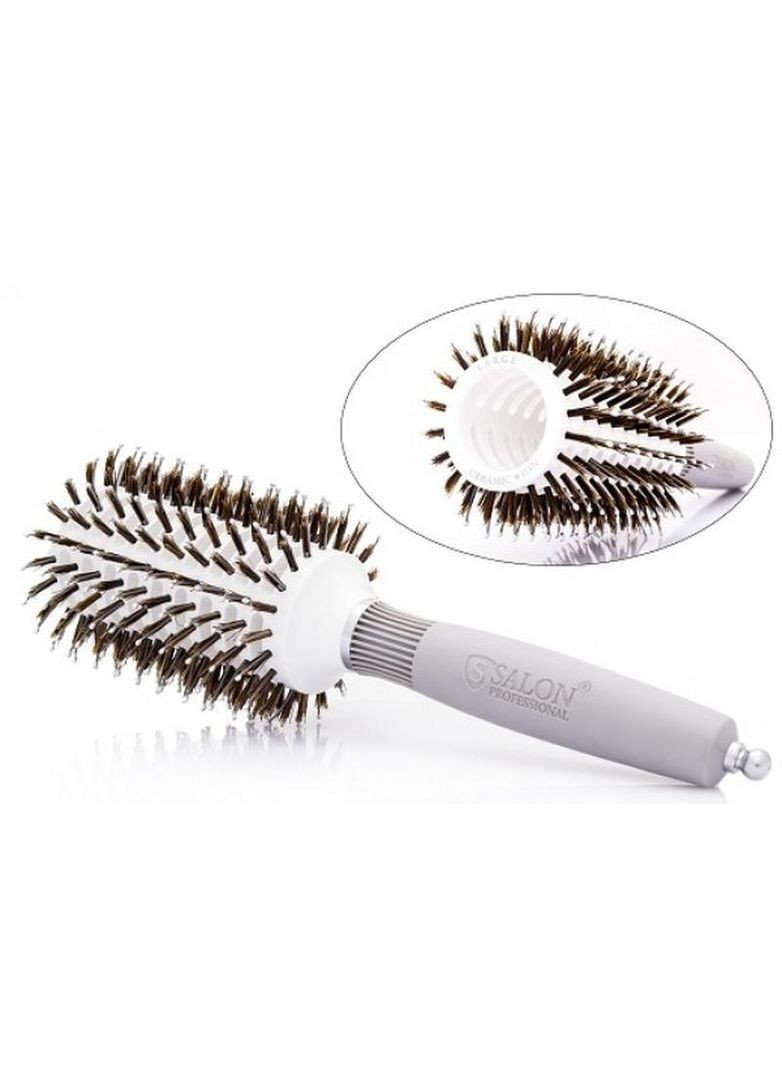 Термобраш керамічний натуральний ворс, 45мм діаметр (34 ABP-CI) Salon Professional (299484290)