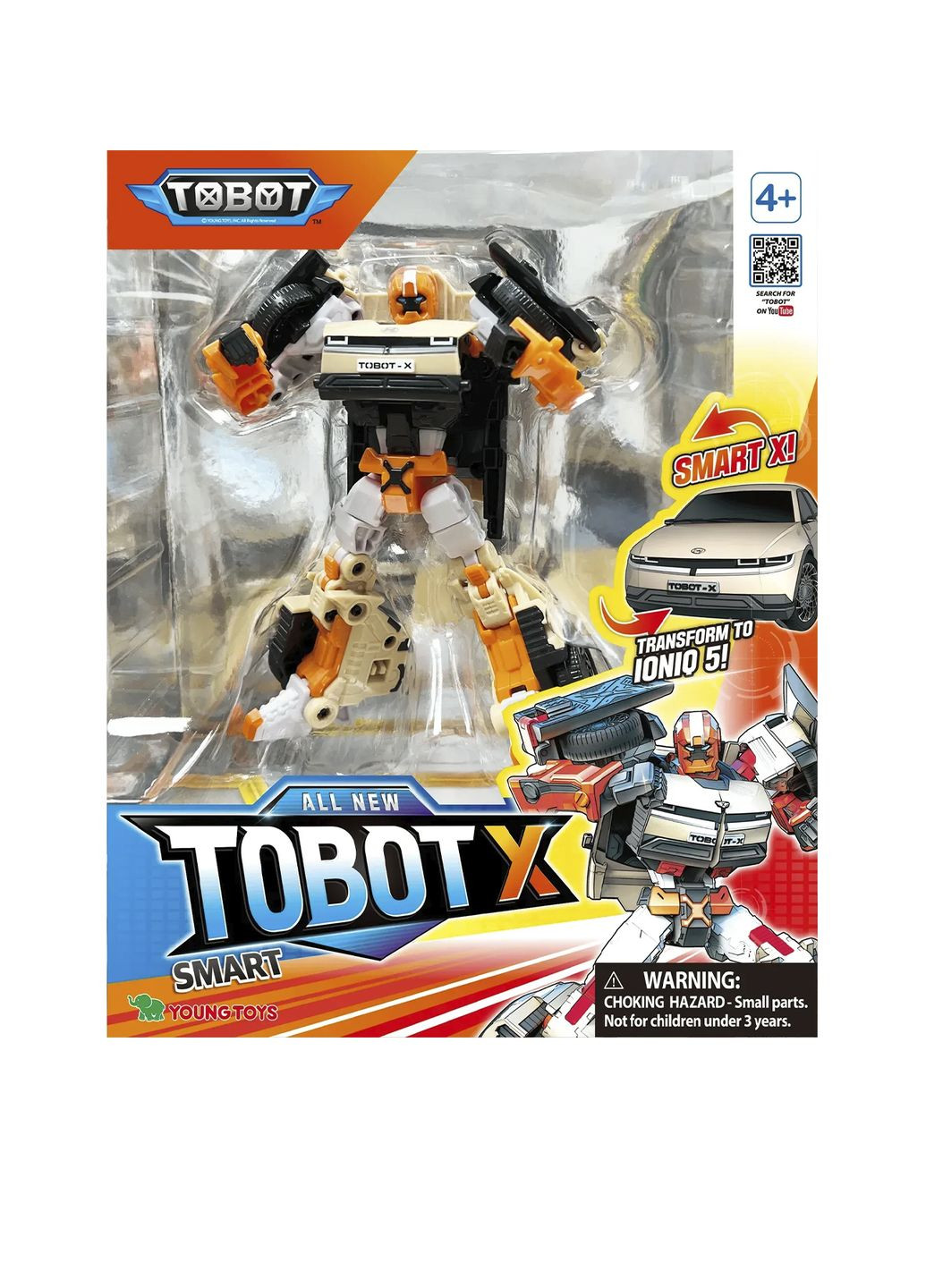 Іграшка-трансформер S5 смарт-ТОБОТ X колір різнокольоровий CB-00276040 Tobot (330259550)