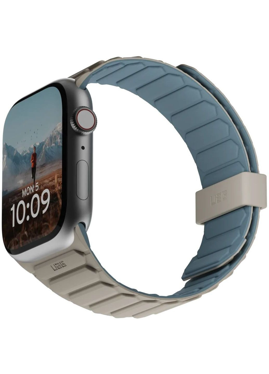 Ремешок для Apple Watch Ultra 2/Ultra49-45-44-42mm, Pathfinder, Dune/Cloud Blue UAG (315817165)