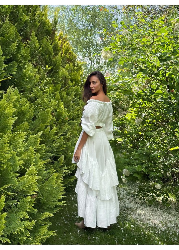 Женский костюм LIBERTY (блуза + юбка) (mil501) milirud (365859993)