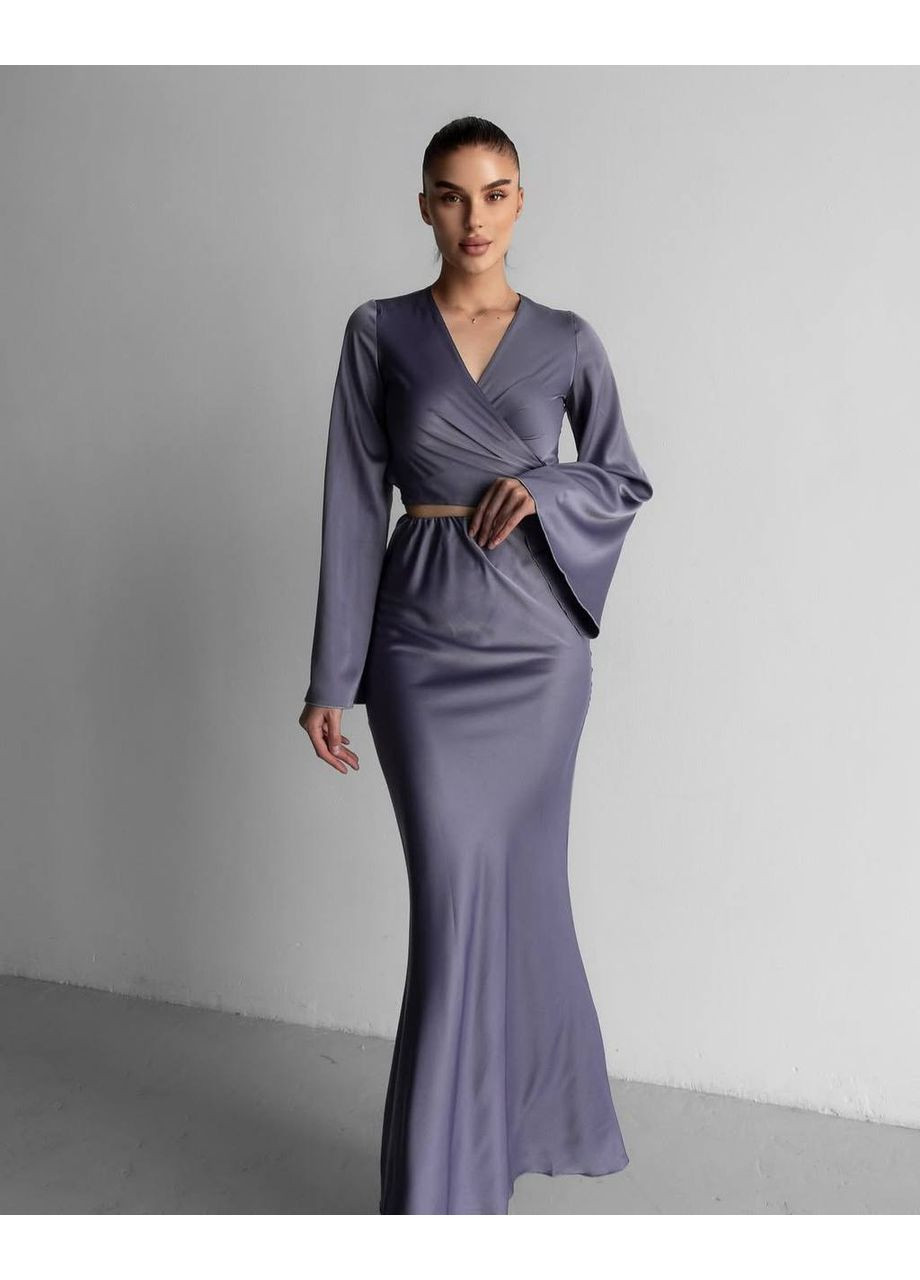 Элегантный костюм-двойка из шелка Армани люкс – стиль и комфорт в одном образе! (размерная сетка в описании) DK/DL Мода без кордонів (359912697)