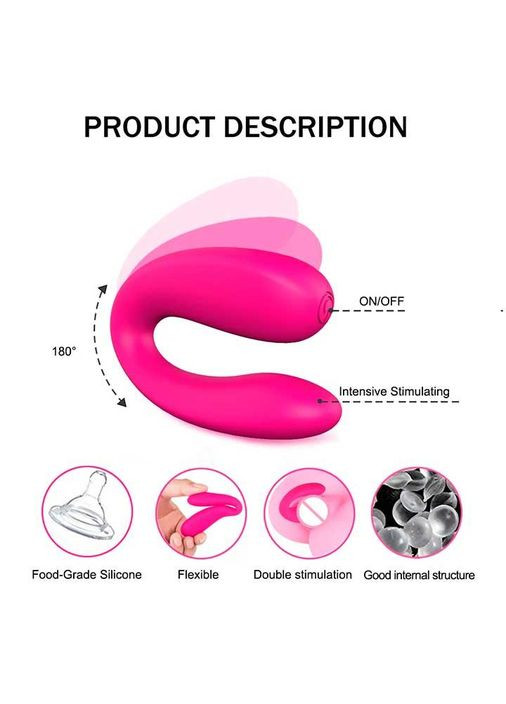 Парний вібратор для подвійної стимуляції G-Spot Drive Вібратори No Brand (327875495)