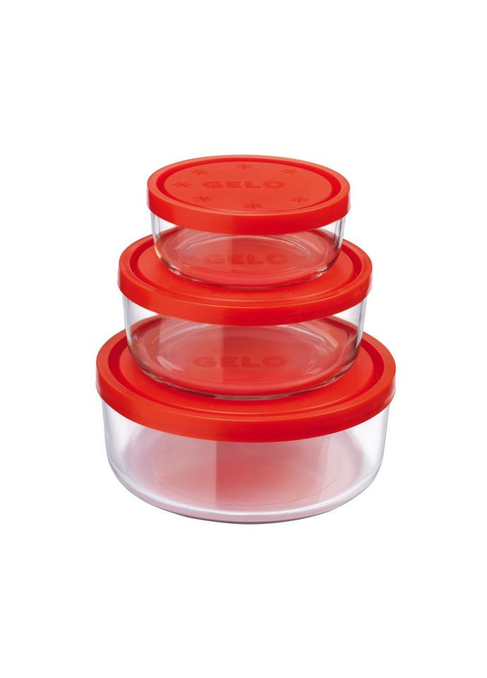 Набір контейнерів харчових Gelo 226017-S-02021990 6 предметів Bormioli Rocco (364105235)