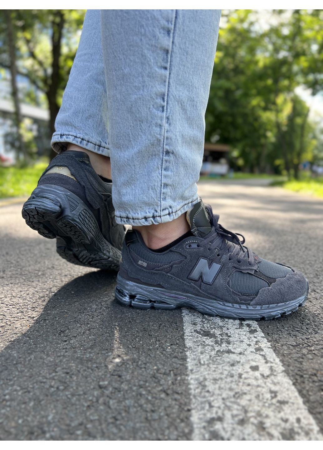 КРОССОВКИ ЖЕНСКИЕ NEW BALANCE 2002R PROTECTION PACK PHANTOM НЬЮ БЕЛАНС 2002R No Brand комбинированные демисезоны (369391997)